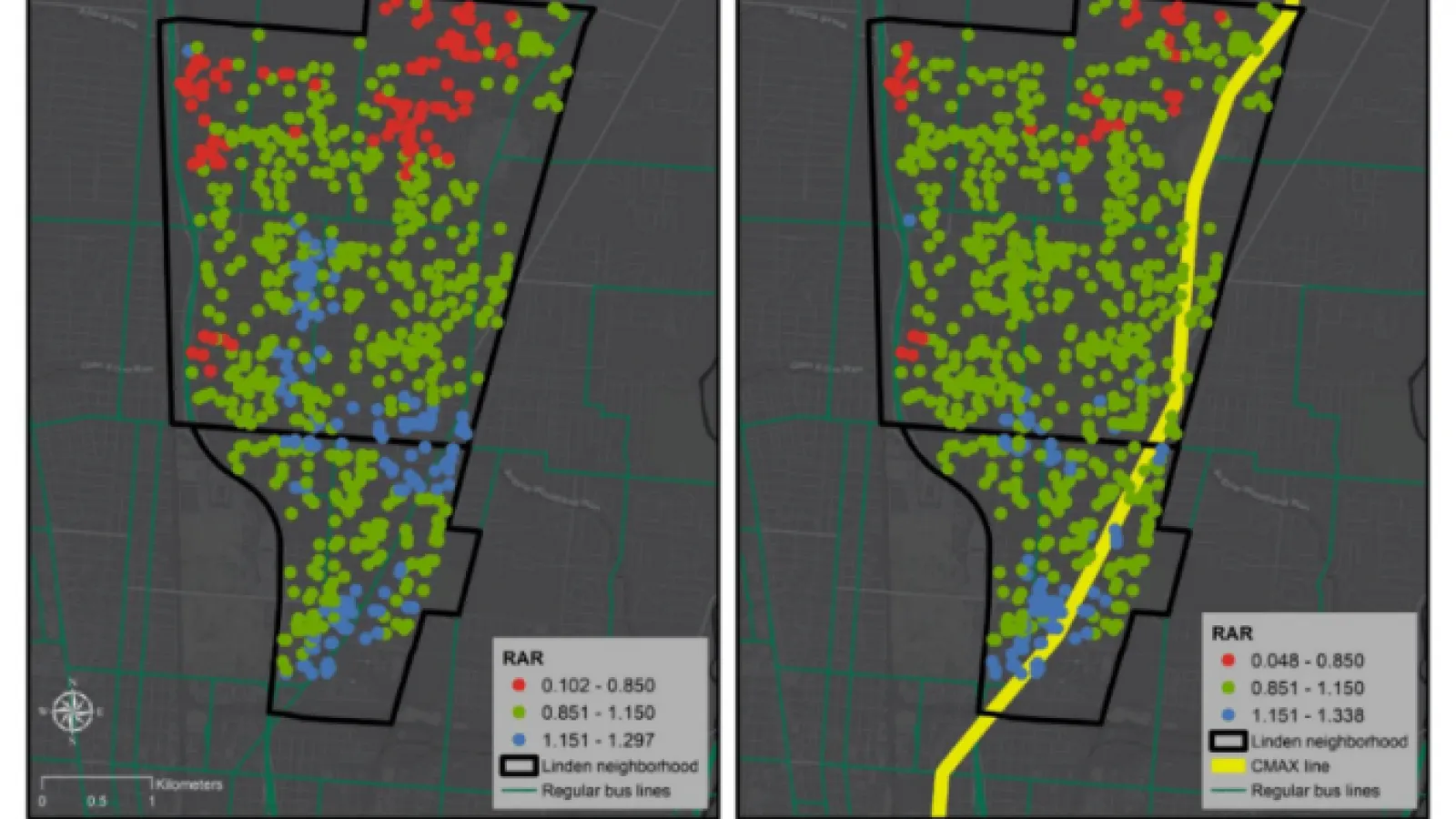 bus rapid transit (CMAX)