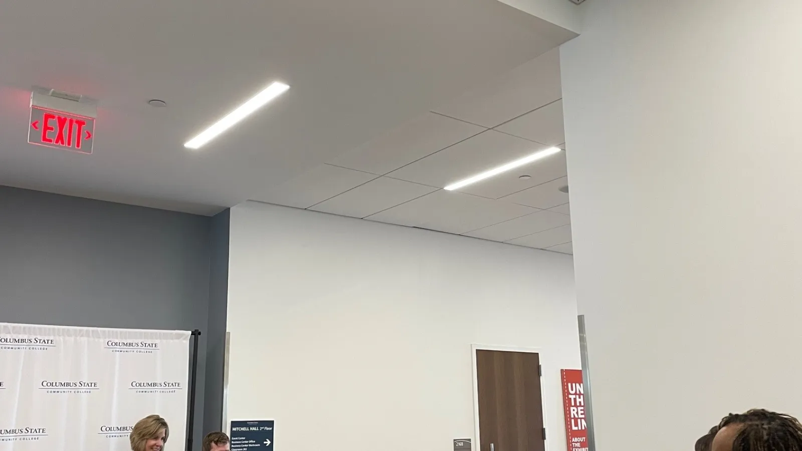 Ribbon cutting 